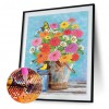 Blossom Flowers  - Full Round Diamond - 30x40cm