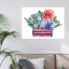 5D Diamond Painting Kits Three Flowers Full Round Drill Picture Handicrafts