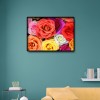 Diamond Painting Full Round Drill DIY Colorful Rose 5D Rhinestone Picture