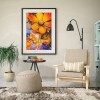 5D DIY Diamond Painting Kit Tithonia Full Round Drill Picture Handicrafts