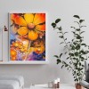 5D DIY Diamond Painting Kit Tithonia Full Round Drill Picture Handicrafts