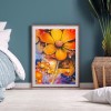 5D DIY Diamond Painting Kit Tithonia Full Round Drill Picture Handicrafts