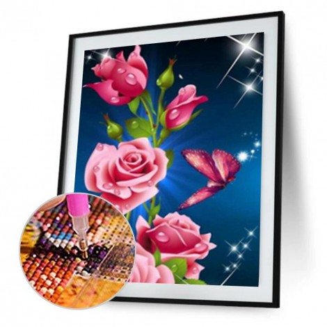 5D DIY Diamond Painting 3 Flower