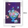 5D DIY Special Shaped Diamond Painting Flowers Pattern Embroidery Ornaments