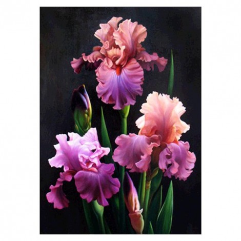 5D DIY Full Drill Diamond Painting Flower 30x40cm