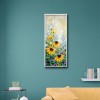 5D DIY Diamond Sunflower Full Round Drill Mosaic Art Picture of Rhinestone