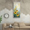 5D DIY Diamond Sunflower Full Round Drill Mosaic Art Picture of Rhinestone