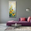 5D DIY Diamond Sunflower Full Round Drill Mosaic Art Picture of Rhinestone