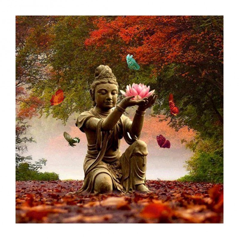 Buddha Holding Lotus...