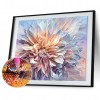 Blooming Flower - Full Round Diamond - 40x30cm