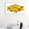 5pcs/set Sunflower-Full Round Diamond Painting  - 95x45cm