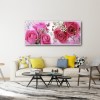 Butterfly and Flower - Full Round Diamond - 110x45cm