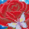 5D DIY Special-shaped Diamond Painting Cross Stitch Mosaic (H091 Flower)