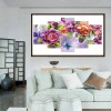 5pcs/set Butterfly Flowers-Full Round Diamond Painting - 95x45cm