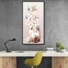 45x85cm Vase Mangnolia - Full Round Diamond - 45x85cm