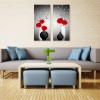 2 Panel Flower Vase - Special Shaped Diamond - 50x60cm