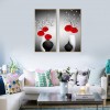 2 Panel Flower Vase - Special Shaped Diamond - 50x60cm