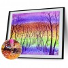 Colorful Forest - Full Round Diamond - 40x30cm