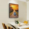 Driving Car - 5D DIY Round Drill Diamond Painting 30*40cm