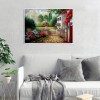 Back Garden - Full Round Diamond - 30x40cm