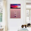 Dry Lake - Full Round Diamond - 30*40cm