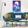 Dolphin-Round Diamond-30*40CM