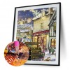 Christmas Street - Full Round Diamond - 30x58cm