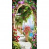 DIY Full Drill Round Diamond Painting Arch Door Bead Art