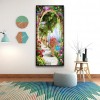 DIY Full Drill Round Diamond Painting Arch Door Bead Art