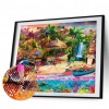 Diamond Bird Forest Full Round Drill Mosaic Picture of Rhinestone (IH897)