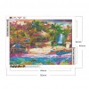 Diamond Bird Forest Full Round Drill Mosaic Picture of Rhinestone (IH897)