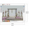 Dream Wedding - Full Round Diamond - 40*30cm