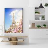Diamond Painting Spring Eiffel Tower Full Round 5D Resin Rhinestone Picture