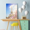 Diamond Painting Spring Eiffel Tower Full Round 5D Resin Rhinestone Picture