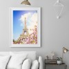 Diamond Painting Spring Eiffel Tower Full Round 5D Resin Rhinestone Picture