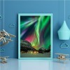 Aurora Scenery - Full Round Diamond - 40x30cm