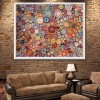 Colorful Circles - Full Diamond Painting - 30x40cm