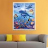 5D Diamond Sea World Painting DIY Bedroom