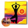 Sunset Yoga - Full Round Diamond - 30x30cm