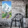 Swiss Alps Gable Art - Full Round Diamond - 30*50cm