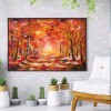 Autumn Woods - Full Round Diamond - 40x30cm
