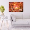 Autumn Woods - Full Round Diamond - 40x30cm