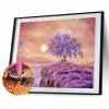 Edge Flower - Full Round Diamond - 40x30cm
