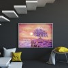 Edge Flower - Full Round Diamond - 40x30cm
