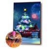 Tank Christmas Tree - Full Round Diamond - 30x40cm