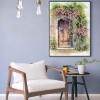 Door Flowers - Square Diamond - 40x50cm