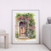 Door Flowers - Square Diamond - 40x50cm