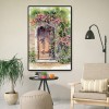 Door Flowers - Square Diamond - 40x50cm