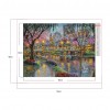 City Landscape - Square Diamond - 50x40cm