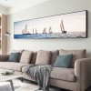DIY Full Drill 5D Round Sea Boat Mosaic Picture Diamond Kit Painting Craft